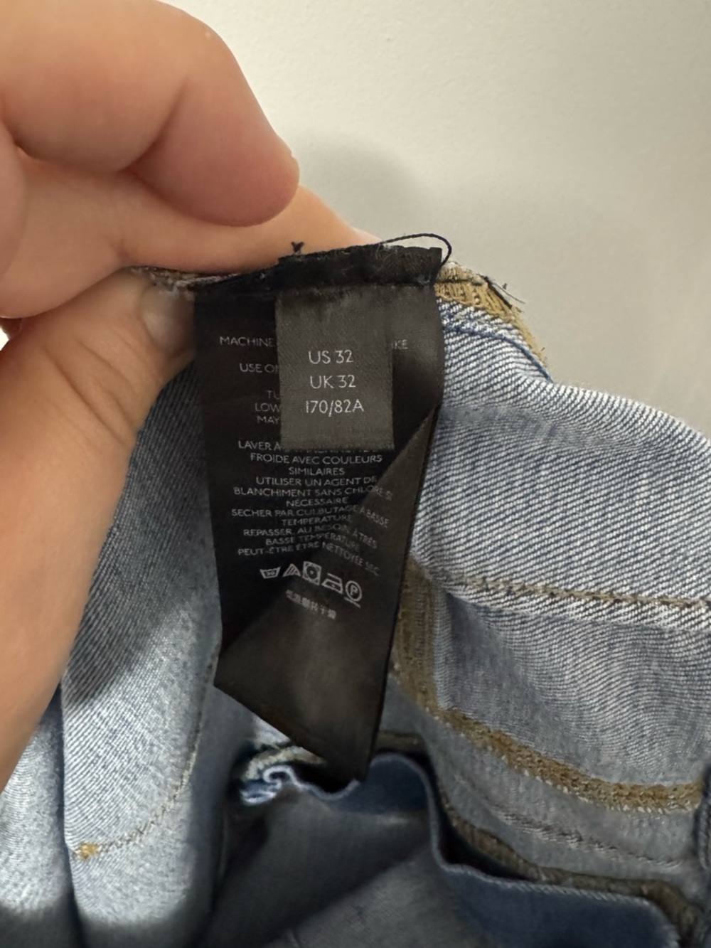 078 WE THE FREE Women's Jayde Flare Jeans, Sunburst Blue, Sz 32 - Picture 10 of 14